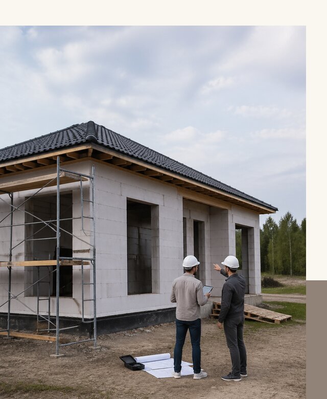 Проектирование одноэтажных домов из газобетона в Рассказове